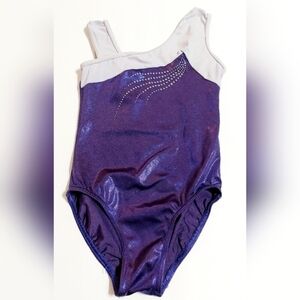 Purple 2 Tone Balera Dancewear‎ Leotard Medium Child
